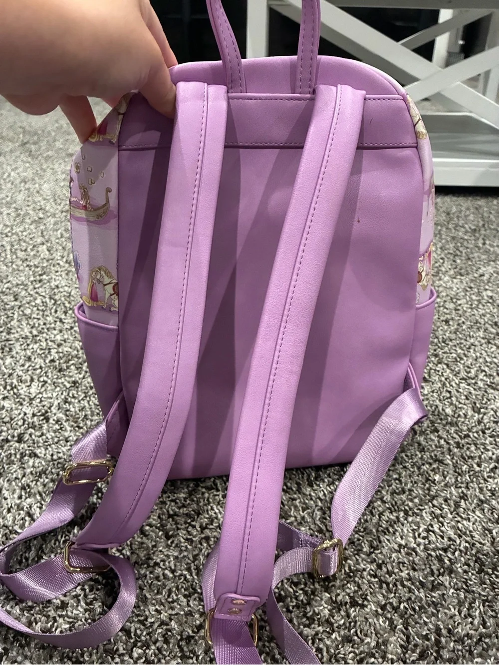 Loungefly Tangled Backpack and Card Holder